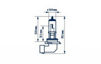 NARVA 48006 -  Лампа накаливания, фара дальнего света