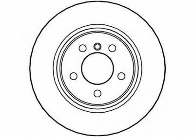 NATIONAL nbd1081 -  Тормозной диск