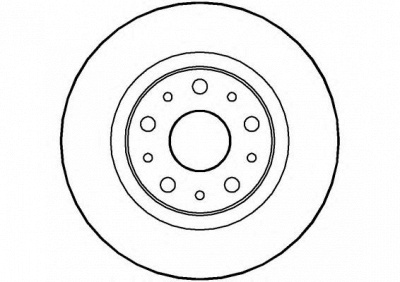 NATIONAL nbd1216 -  Тормозной диск