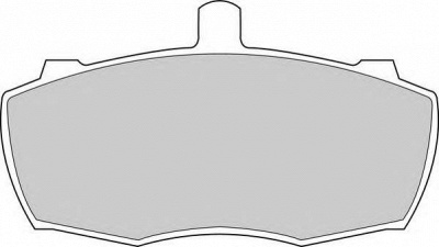 NECTO fd6258v -  Комплект тормозных колодок, дисковый тормоз
