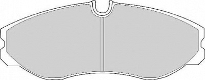 NECTO fd6623a -  Комплект тормозных колодок, дисковый тормоз
