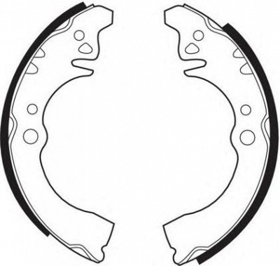 NECTO n1549 -  Комплект тормозных колодок