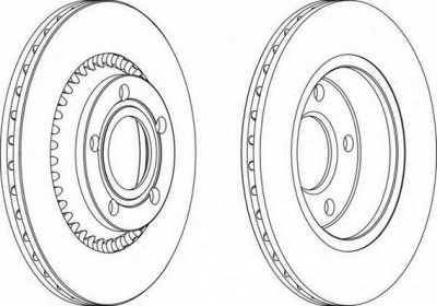 NECTO wn432 -  Тормозной диск