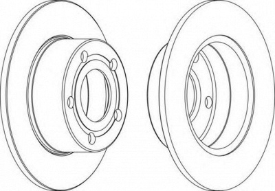 NECTO wn534 -  Тормозной диск
