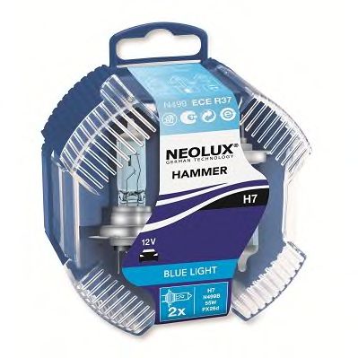 NEOLUX n499b -  ЛАМПА Н7 КОМПЛ 2 ШТ (4000К) BLUE LIGHT N499B 55W