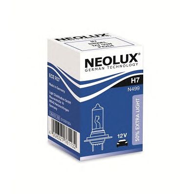 NEOLUX n499el -  ЛАМПА Г/С H7 (55W) PX26D EXTRA LIGHT +50% 12V 2ШТ
