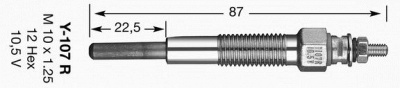 NGK 1229 -  Свеча накаливания