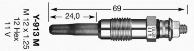 NGK 3965 -  Свеча накаливания