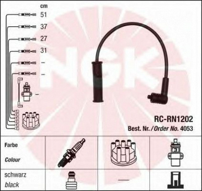 NGK 44310 -  Комплект проводов зажигания