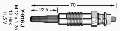 NGK 4454 -  Свеча накаливания