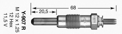 NGK 4479 -  Свеча накаливания