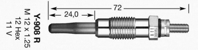 NGK 4585 -  Свеча накаливания