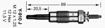 NGK 4645 -  Свеча накаливания