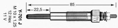 NGK 5116 -  Свеча накаливания