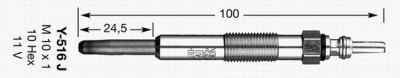 NGK 6679 - Свеча накаливания