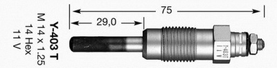 NGK 7494 -  Свеча накаливания