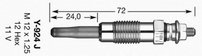 NGK 7906 -  Свеча накаливания