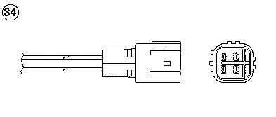 NGK 93726 -  Лямбда-зонд