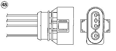 NGK 97557 -  Лямбда-зонд
