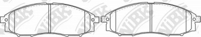 NIBK pn0372 -  Колодки тормозные дисковые передние, комплект