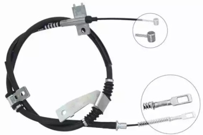 NIPPARTS j10397 -  Трос, стояночная тормозная система