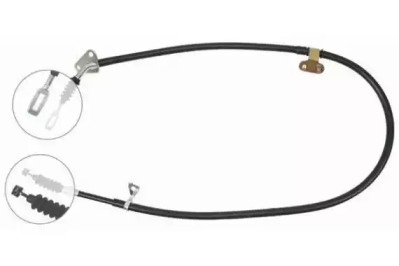 NIPPARTS j11118 -  Трос, стояночная тормозная система