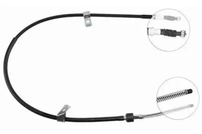 NIPPARTS j11487 -  Трос, стояночная тормозная система