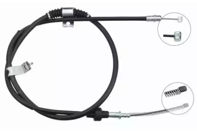 NIPPARTS j12082 -  Трос, стояночная тормозная система