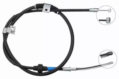 NIPPARTS j12084 -  Трос, стояночная тормозная система