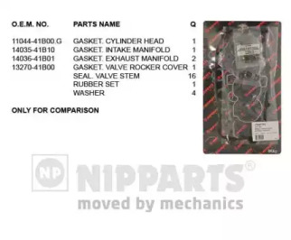 NIPPARTS j1241115 -  Комплект прокладок, головка цилиндра