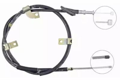 NIPPARTS j12557 -  Трос, стояночная тормозная система