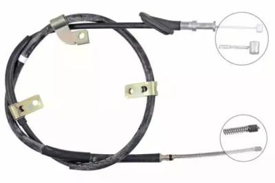 NIPPARTS j12558 -  Трос, стояночная тормозная система
