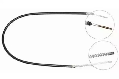 NIPPARTS j12598 -  Трос, стояночная тормозная система