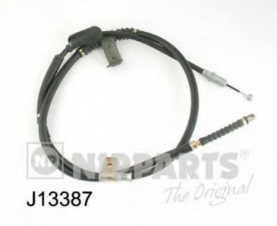 NIPPARTS j13387 -  Трос, стояночная тормозная система