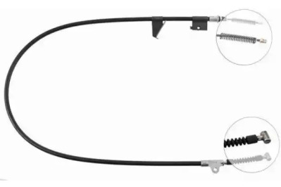 NIPPARTS j13687 -  Трос, стояночная тормозная система