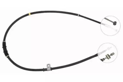 NIPPARTS j14767 -  Трос, стояночная тормозная система