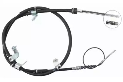 NIPPARTS j14998 -  Трос, стояночная тормозная система