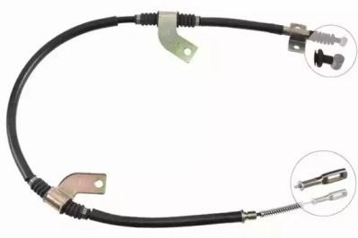 NIPPARTS j16817 -  Трос, стояночная тормозная система