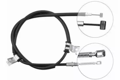NIPPARTS j17037 -  Трос, стояночная тормозная система