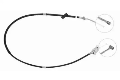 NIPPARTS j18667 -  Трос, стояночная тормозная система