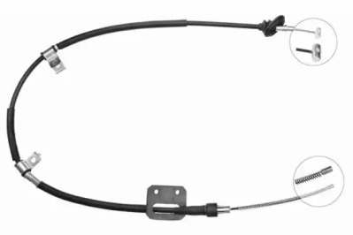 NIPPARTS j18777 -  Трос, стояночная тормозная система