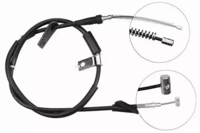 NIPPARTS j18817 -  Трос, стояночная тормозная система