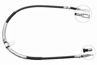 NIPPARTS j18955 -  Трос, стояночная тормозная система