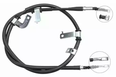 NIPPARTS j18970 -  Трос, стояночная тормозная система