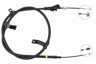 NIPPARTS j19158 -  Трос, стояночная тормозная система