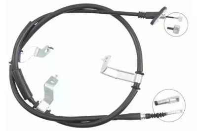 NIPPARTS j19809 -  Трос, стояночная тормозная система