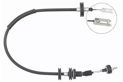 NIPPARTS j26300 -  Трос, управление сцеплением