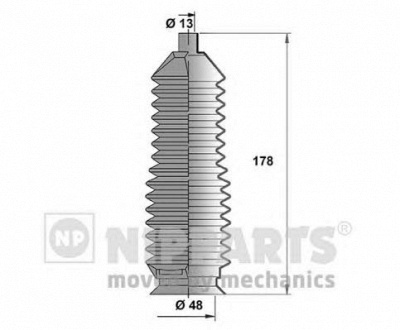NIPPARTS j2843004 -  Комплект пыльника, рулевое управление