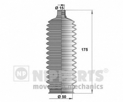 NIPPARTS j2846008 -  Комплект пыльника, рулевое управление