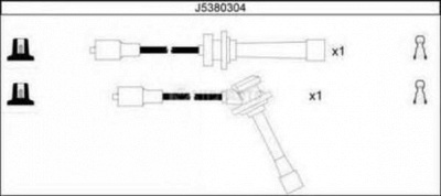 NIPPARTS j5380304 -  Комплект проводов зажигания